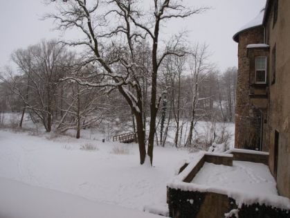Winter auf Burg Neuhaus