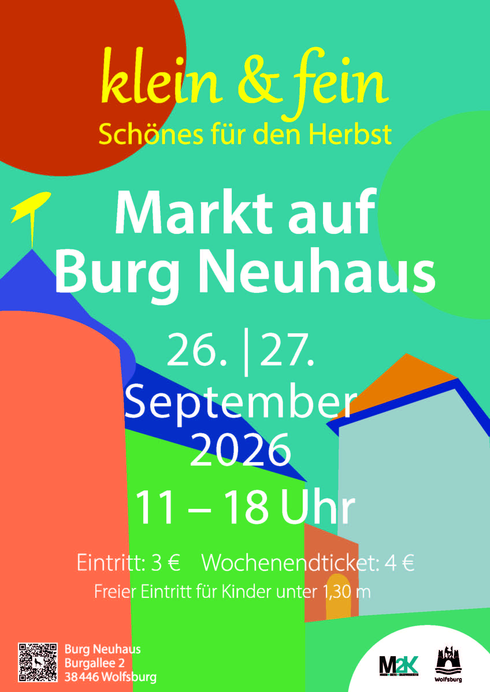klein & fein – Herbstmarkt auf Burg Neuhaus